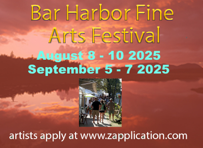 Logo for Bar Harbor Fine Arts Festival 2025