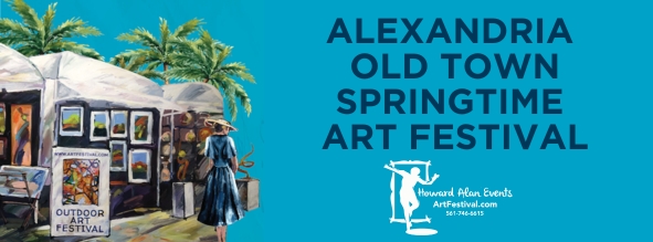 Logo for Alexandria Old Town Springtime Art Festival 4th Annual May 2025 Alexandria, VA Howard Alan Events