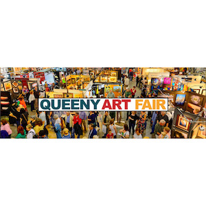 Logo for Queeny Art Fair Spring 2025