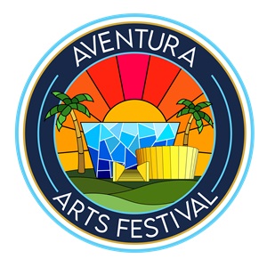 Logo for Aventura Arts Festival 2025 