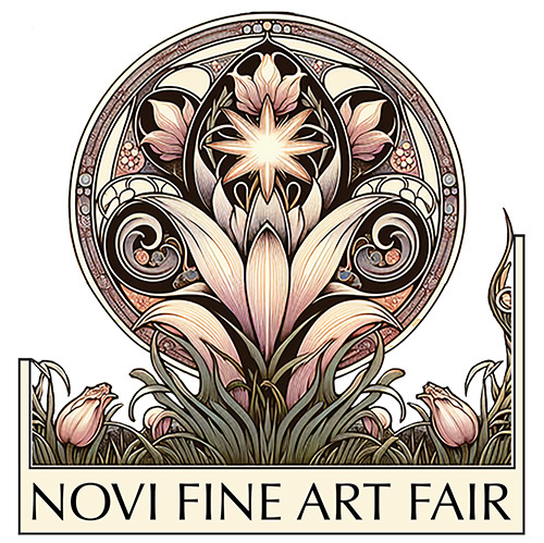 Logo for Novi Fine Art Fair 2025