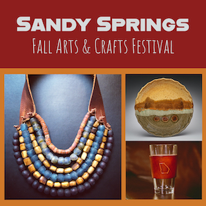 Logo for Sandy Springs Fall Arts Festival:(5th Annual) 2025, Sandy Springs, Ga