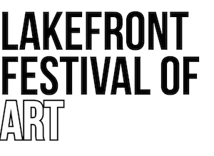 Logo for Lakefront Festival of Art 2025