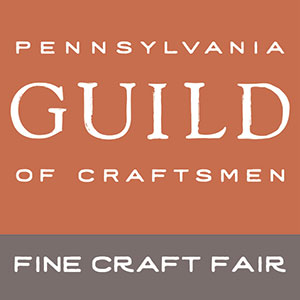 Logo for Pennsylvania Guild of Craftsmen Summer Fine Craft Fair Foundry 48 Lititz PA - 2025