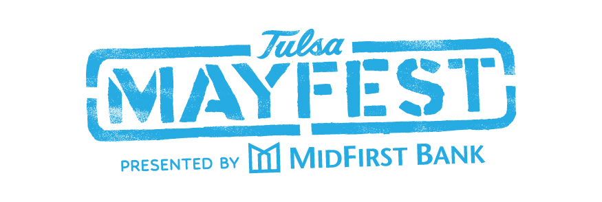 Logo for Tulsa Mayfest 2025