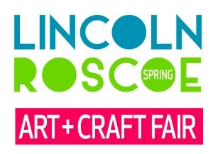 Logo for Lincoln Roscoe Art and Craft Fair 2025 