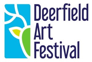 Logo for Deerfield Art Festival 2025 