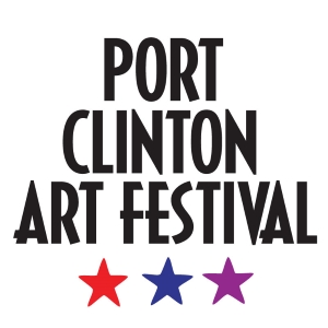 Logo for Port Clinton Art Festival 2025