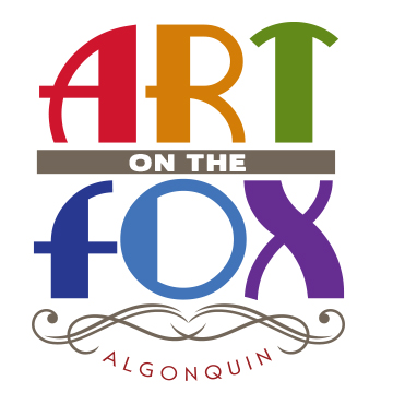 Logo for Art on the Fox Algonquin 2025