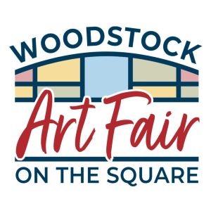 Logo for Woodstock Art Fair on the Square 2025