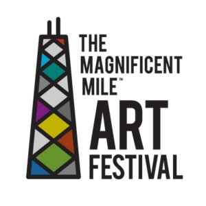 Logo for The Magnificent Mile™ Art Festival 2025 