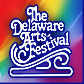 Logo for Delaware Arts Festival 50th Annual 2025