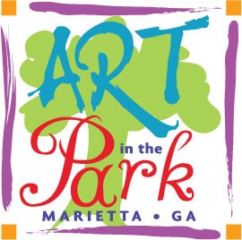 Logo for Marietta Art in the Park 2025