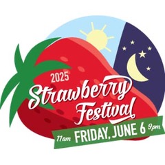 Logo for Artsapalooza Art Market at Kokomo Strawberry Festival 2025