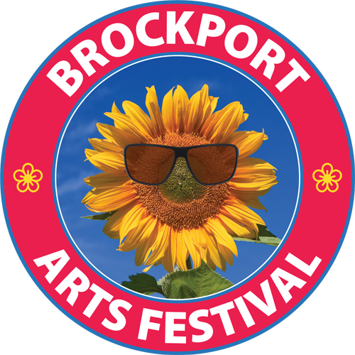 Logo for Brockport Arts Festival 2025