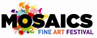 Logo for MOSAICS Fine Art Festival 2025