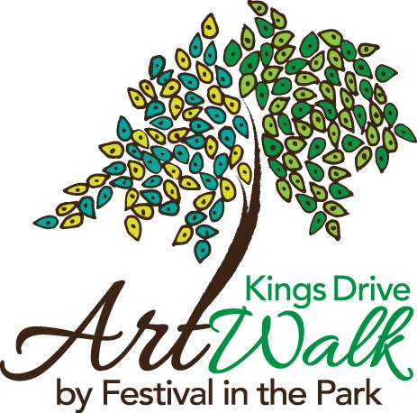 Logo for Kings Drive Art Walk 2025