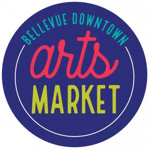 Logo for Bellevue Downtown Arts Market 2025