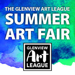 Logo for Glenview Art League Summer Art Fair 2025