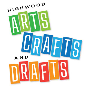 Logo for Highwood Arts, Crafts and Drafts 2025