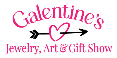 Logo for Galentine's Jewelry, Art and Gift Show 2025