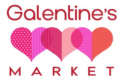 Logo for Galentine's Market 2025