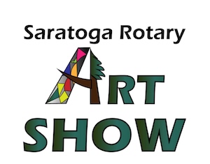 Logo for Rotary Club of Saratoga Fine Arts Show 2025