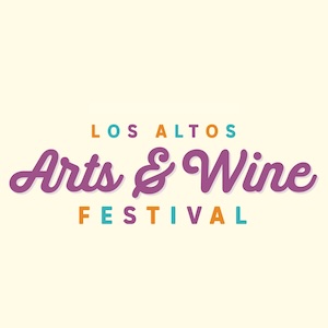 Logo for Los Altos Arts & Wine Festival 2025