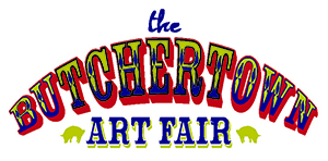 Logo for Butchertown Art Fair 2025