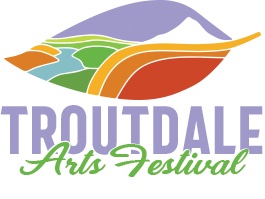 Logo for Troutdale Arts Festival 2025