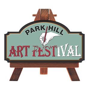 Logo for Park Hill Art Festival 2025 (12th annual)