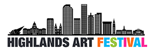 Logo for Highlands Summer Finale Art Festival 2025