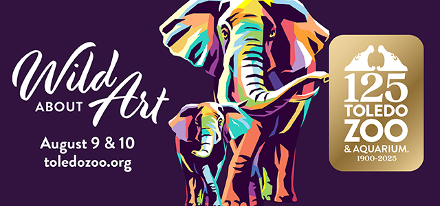 Logo for Wild about Art 2025