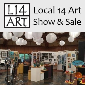 Logo for Local 14 Art Show & Sale 2025