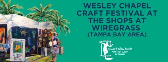 Logo for Wesley Chapel Craft Festival at the Shops at Wiregrass May 2025 Wesley Chapel/Tampa Bay area, FL