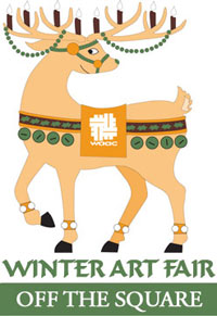 Logo for Winter Art Fair Off the Square 2025 - Madison, WI - 36th Annual