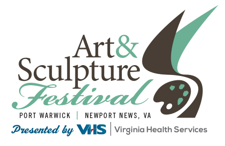 Logo for Port Warwick Art & Sculpture Festival 2025