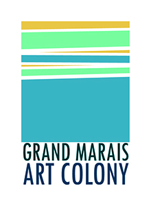 Logo for Grand Marais Arts Festival 2025