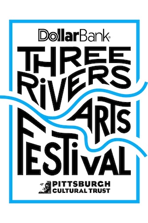 Logo for Dollar Bank Three Rivers Arts Festival 2025