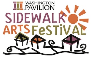 Logo for Sidewalk Arts Festival 2025