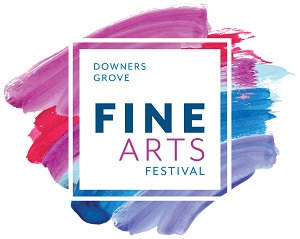 Logo for Downers Grove Fine Arts Festival 2025