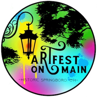 Logo for ARTfest on Main 2025