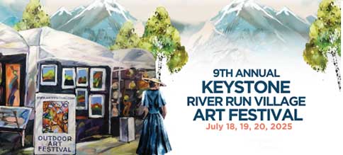 Logo for Keystone River Run Village Art Festival: July 2025 9th Annual (Keystone, CO) Howard Alan Events