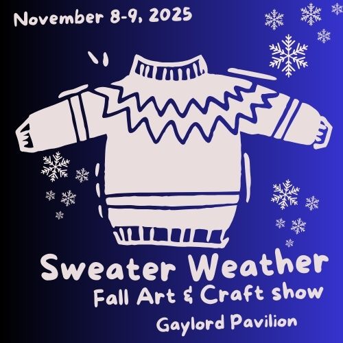 Logo for Sweater Weather Art & Craft Show November 8-9