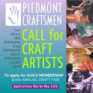 Logo for Piedmont Craftsmen's Fair 2025 - 62nd Annual