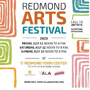 Logo for Redmond Arts Festival 2025