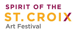 Logo for Spirit of the St. Croix Art Festival 2025