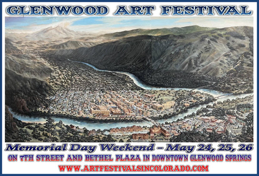 Logo for Glenwood Art Festival 2025