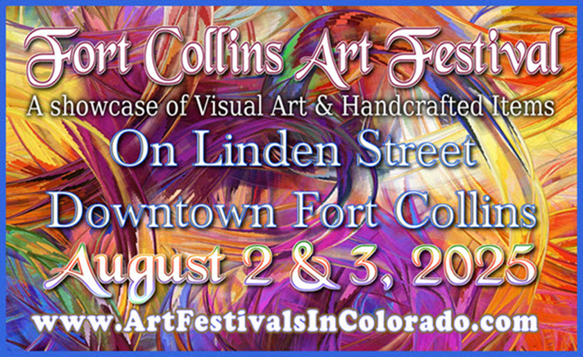 Logo for Fort Collins Art Festival 2025