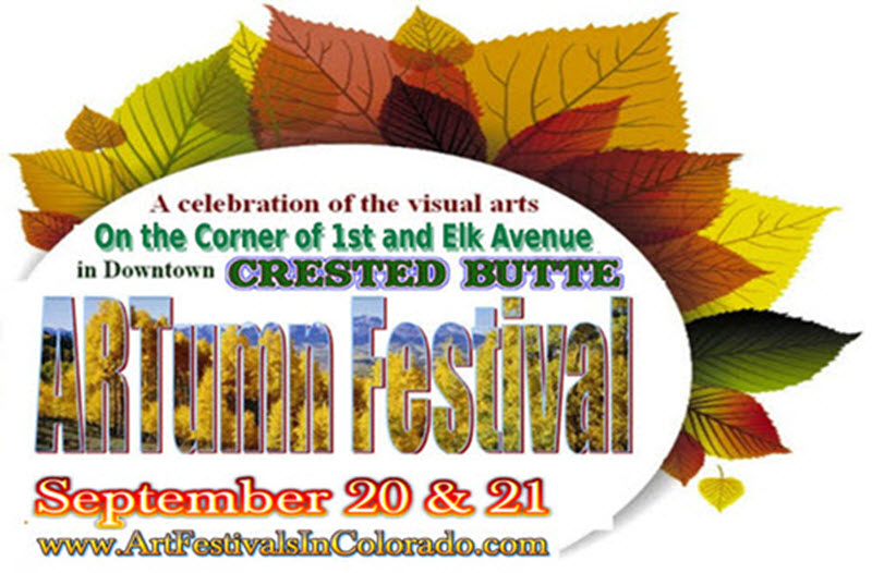 Logo for ARTumn Festival in Crested Butte 2025